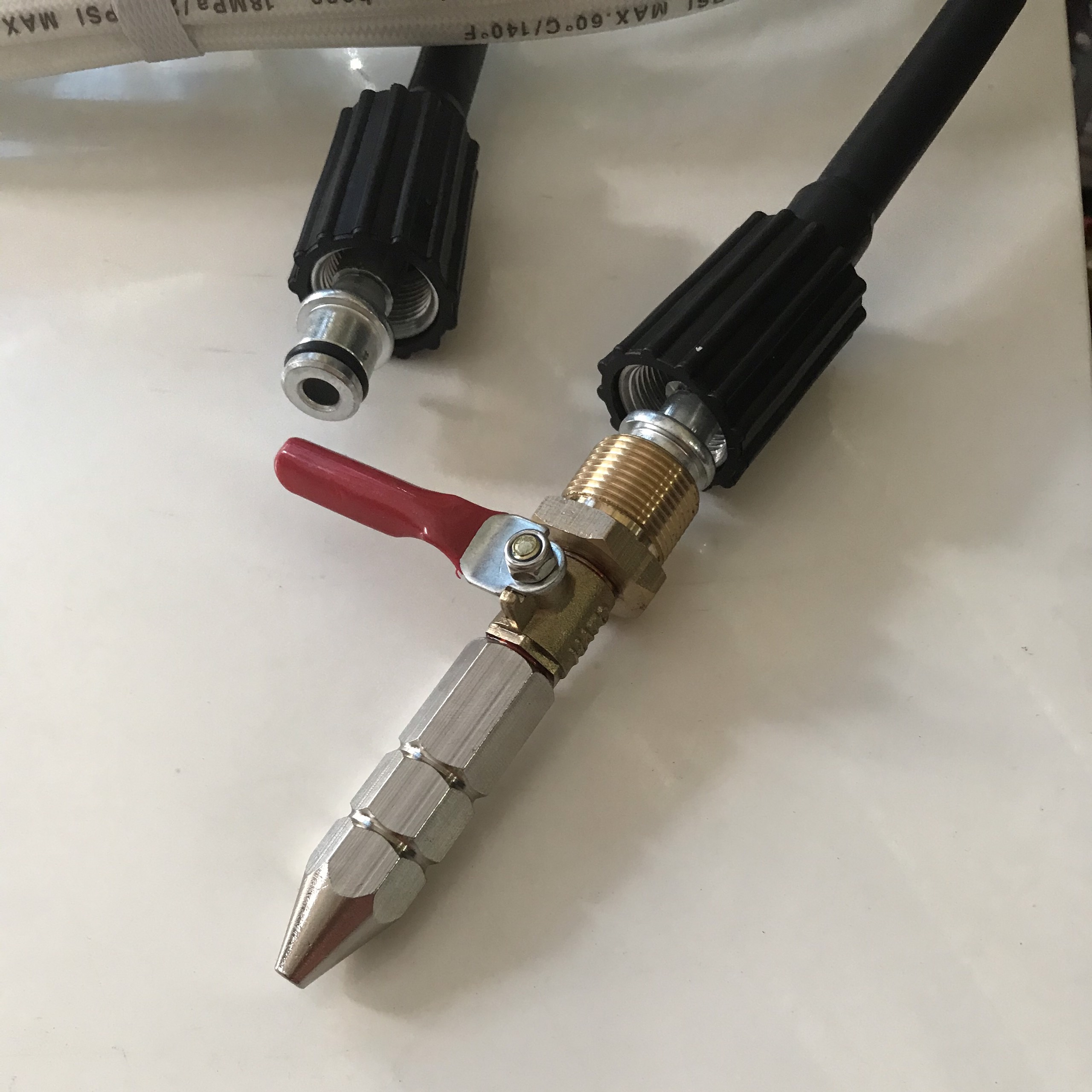 Béc xịt rửa máy lạnh ren bắt 22mm