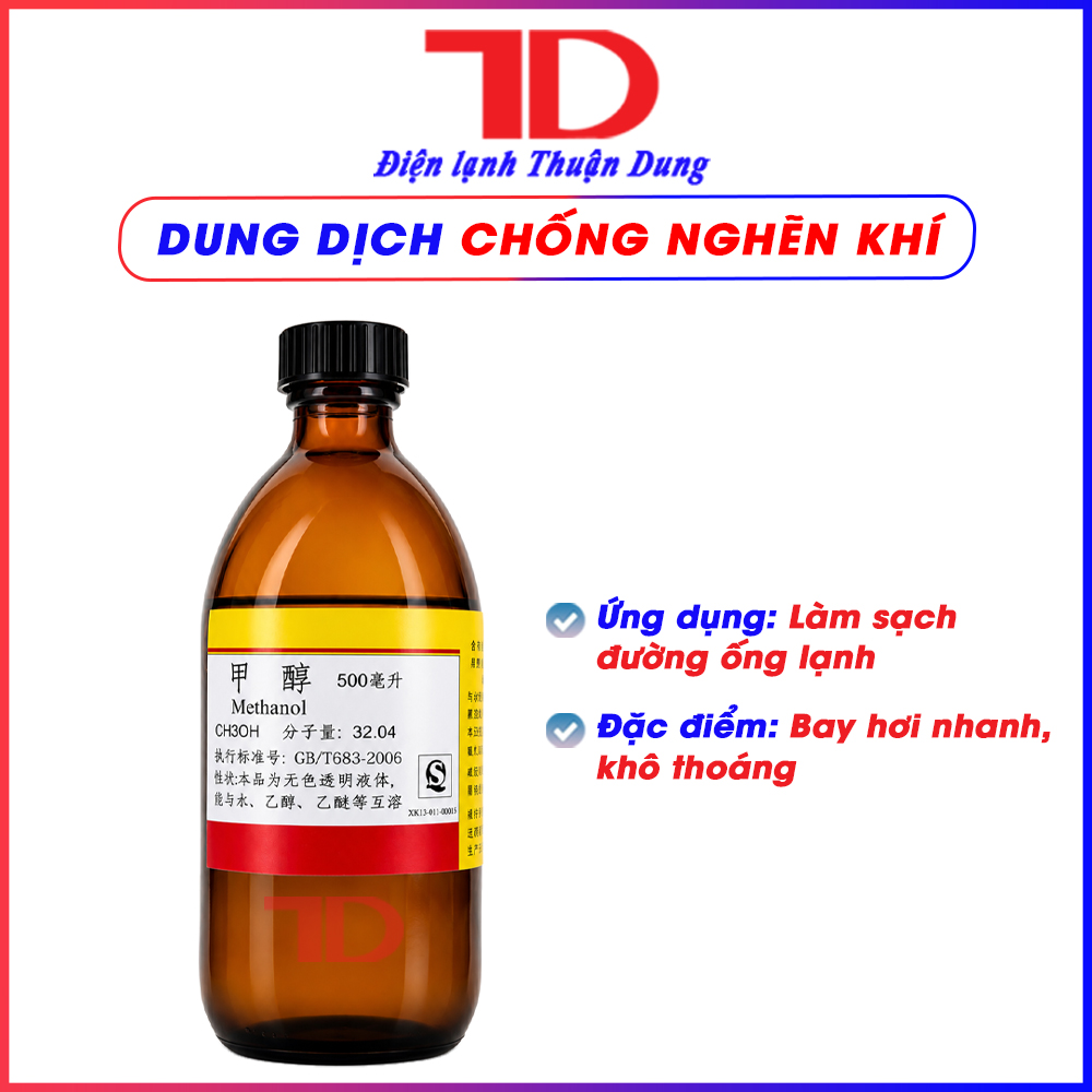 Dầu Chống Nghẽn Ẩm Tủ Lạnh Máy Lạnh Cao Cấp 500ml - Nước Súc Dàn Khô Nhanh Không Để Lại Tạp Chất
