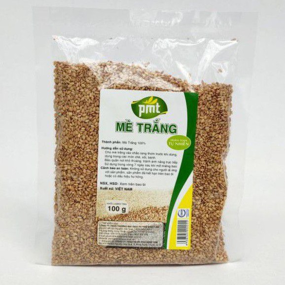 Mè trắng có vỏ phú minh tâm 100g