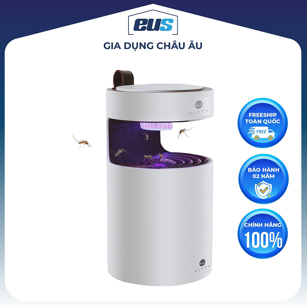 Máy bắt muỗi thông minh ULTTY MKL _Đèn bắt muỗi, côn trùng thế hệ mới hiệu quả, không tiếng ồn, không mùi_ Bảo hành chính hãng 24 tháng
