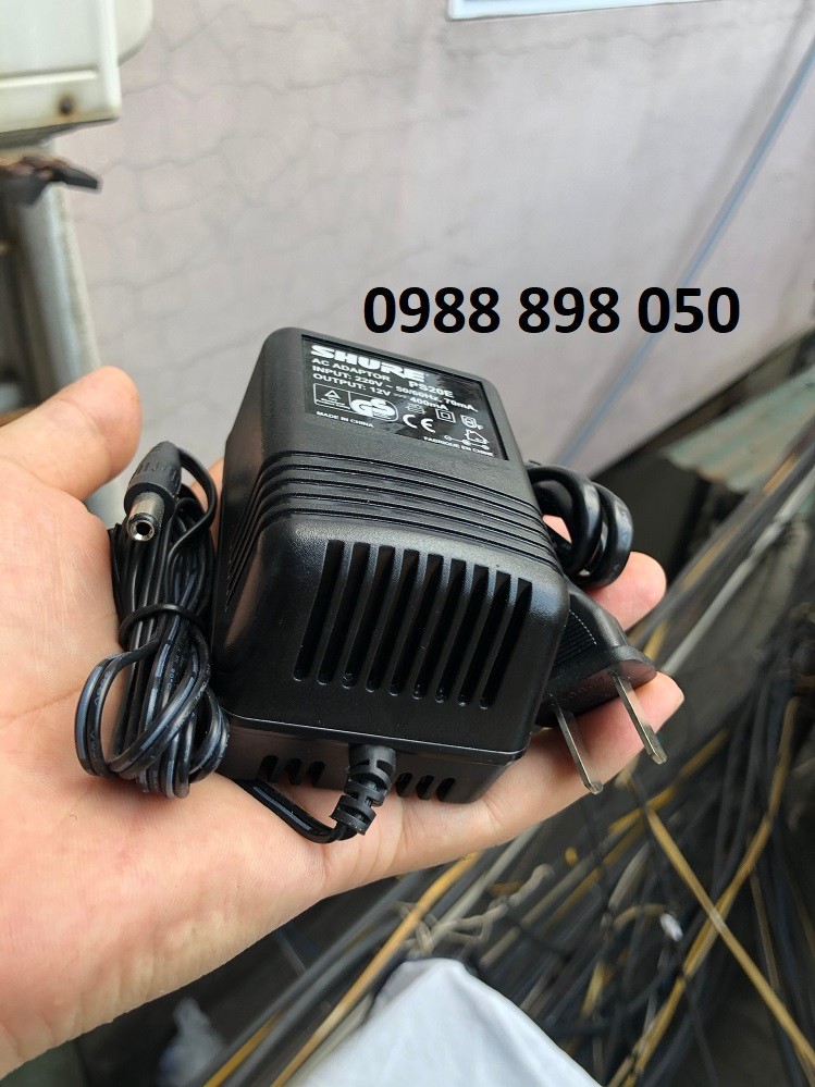 Nguồn dành cho đầu thu micro shure. 12vdc 800ma