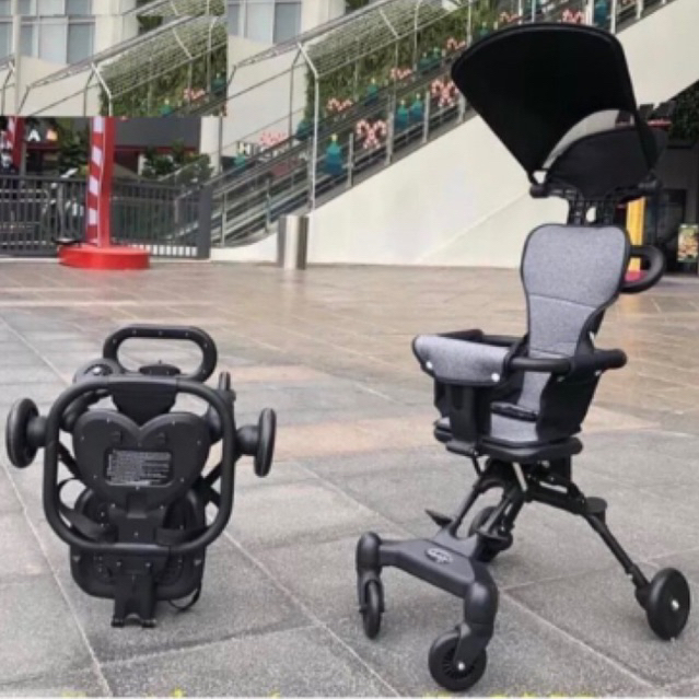Xe đẩy cho bé, xe đẩy gấp gọn em bé đi du lịch siêu gọn nhẹ