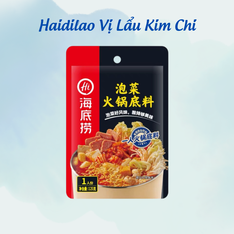 Gia vị lẩu haidilao - vị kim chi