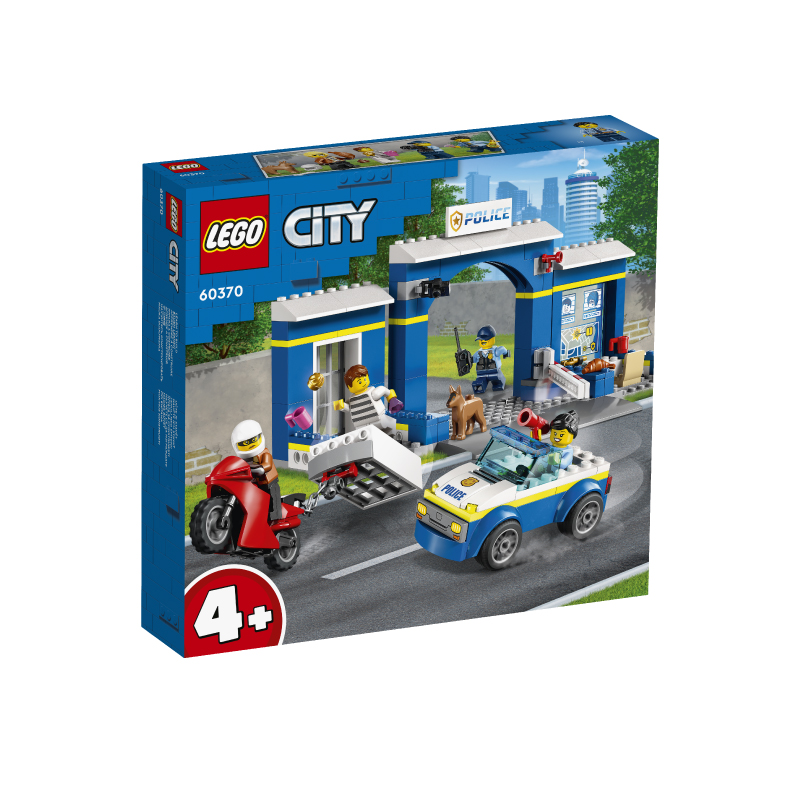 Đồ Chơi Lắp Ráp Lego City Trạm Cảnh Sát Truy Bắt Tội Phạm 60370 (172 Chi  Tiết) | Lazada.Vn