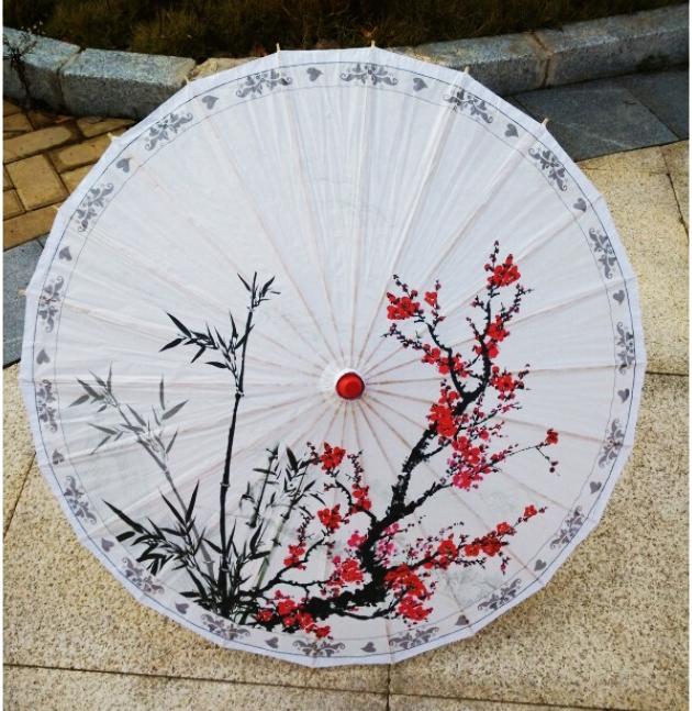 Dù giấy wagasa nhật bản - hoa anh đào ms10
