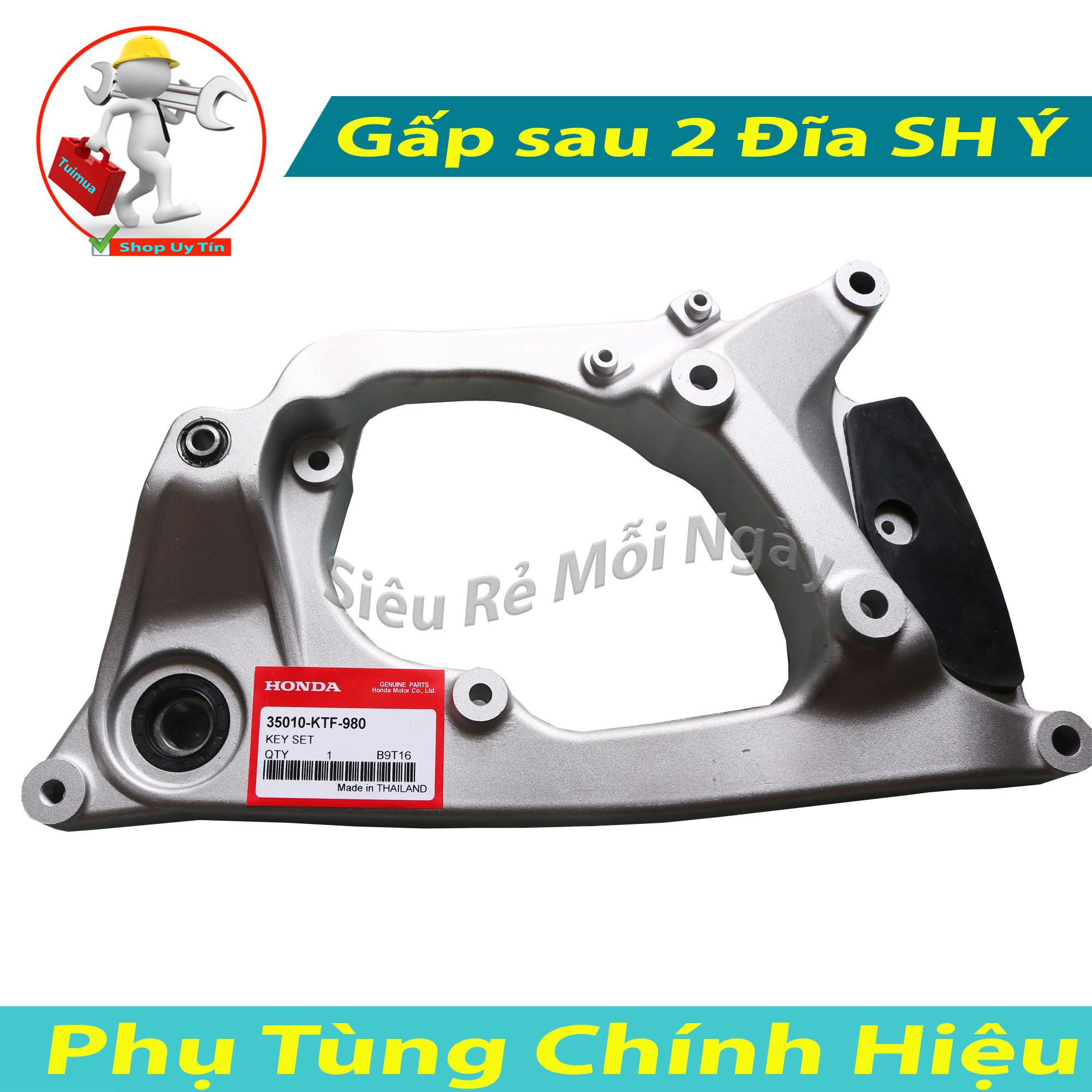 Gắp sau 2 dĩa cho honda sh ý a còng dylan ps