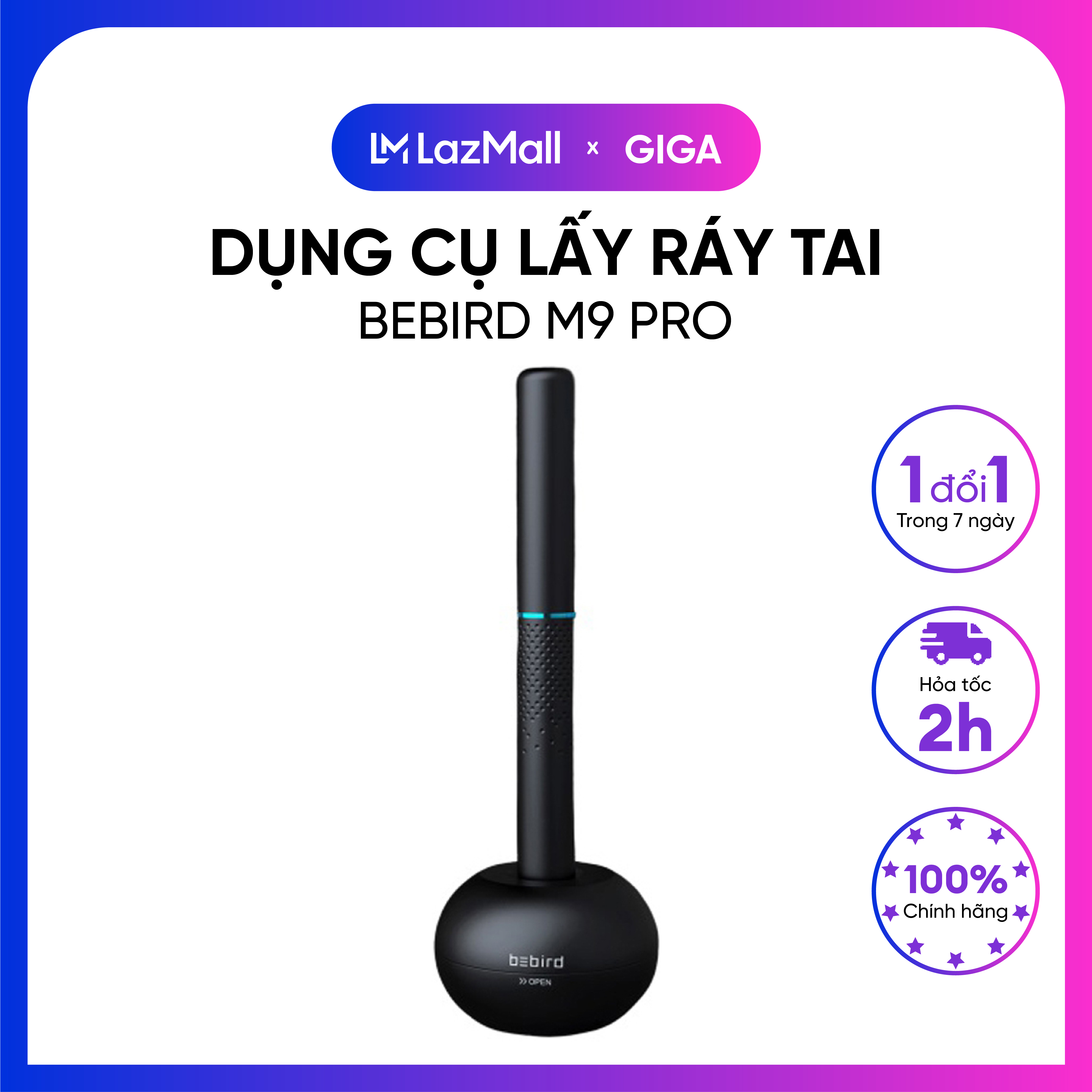 Dụng cụ lấy ráy tai tích hợp camera Bebird M9 Pro/ Bebird Note 5 pro