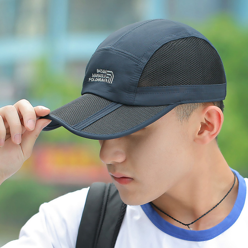 Nón nam, nữ - Mũ lưỡi trai thể thao có lưới thông thoáng khí