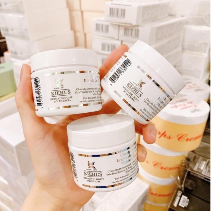 Kem Dưỡng Sáng Da, Mờ Thâm Mụn, Đốm Nâu Kiehl's Clearly Corrective Brightening Smoothing Moisture Treatment 50ml