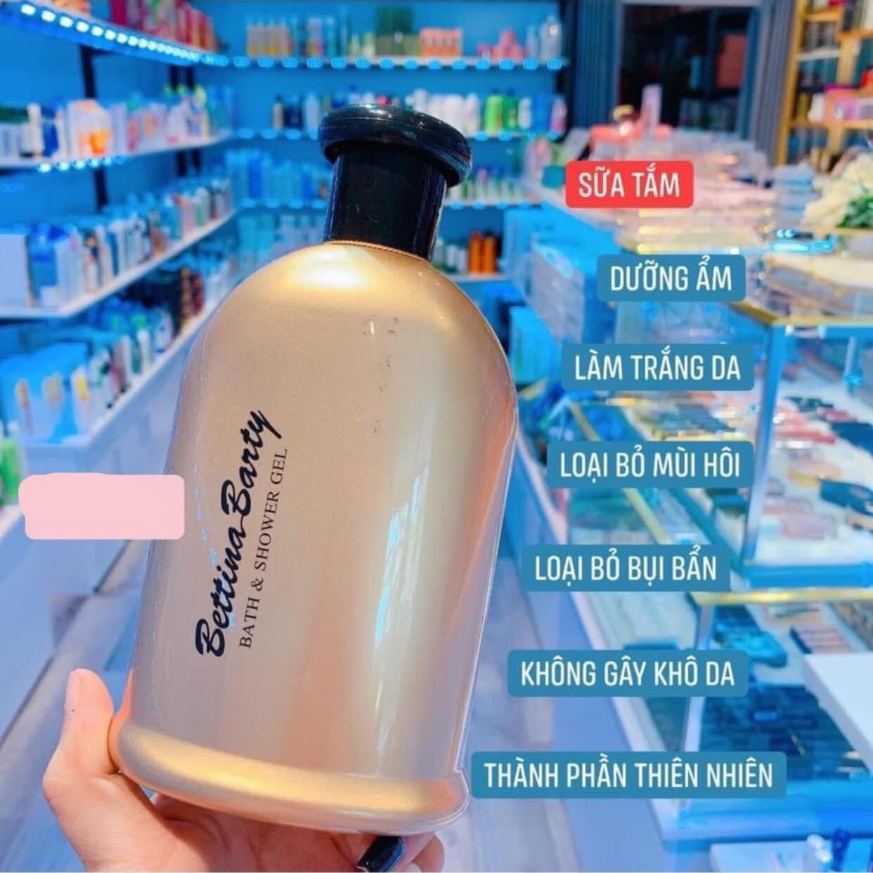 Sữa tắm Bettina Barty Shower Gel Red Line - Đức
