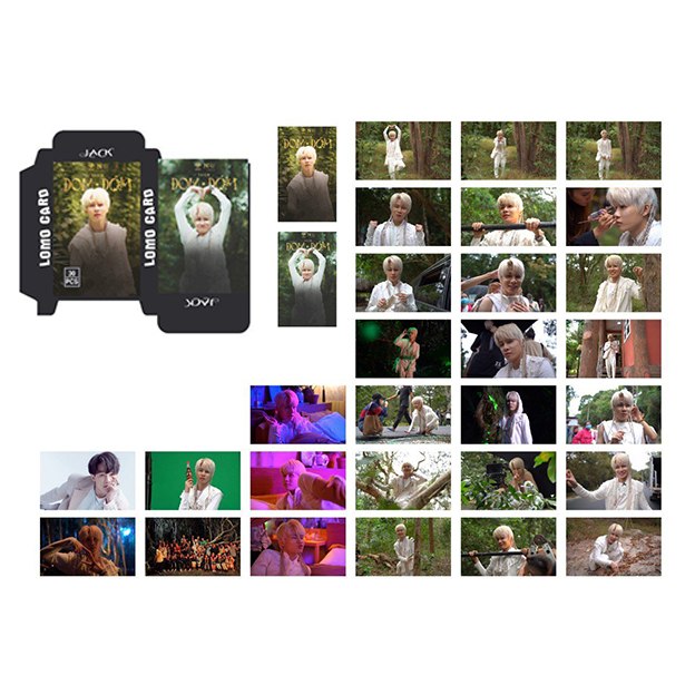 Lomo Card JACK J97 (Phương Tuấn) - Hậu Trường Đom Đóm - 1 hộp 30 ảnh