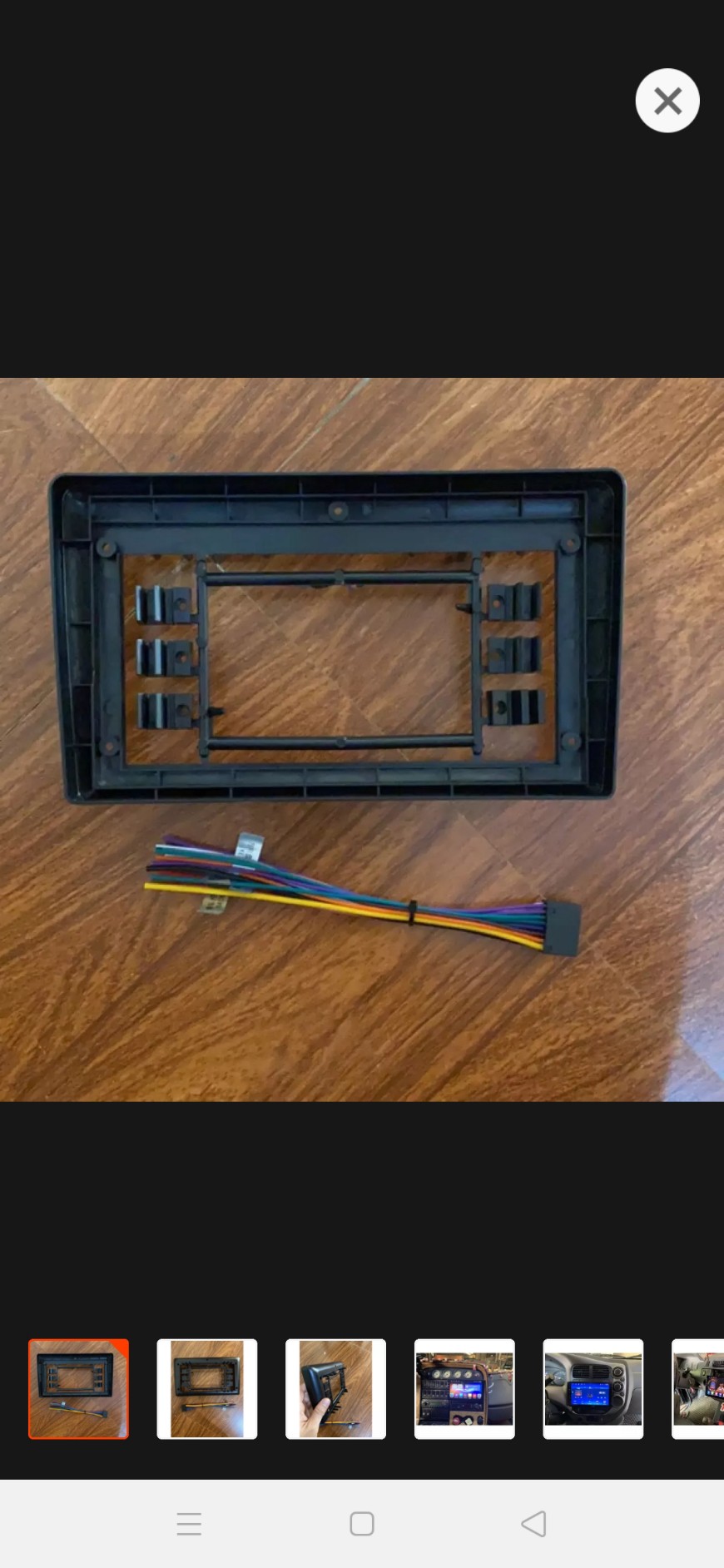 Mặt dưỡng 9 inch thông dụng,dùng chung chuyên dùng để chế các dòng xe không có dưỡng zin - lắp màn android 9 inch kèn giắc nguồn