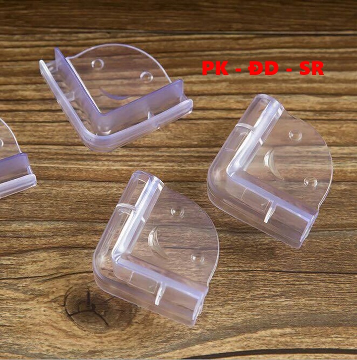 Miếng bịt Góc bàn Silicon Hình Vuông - Siêu Rẻ
