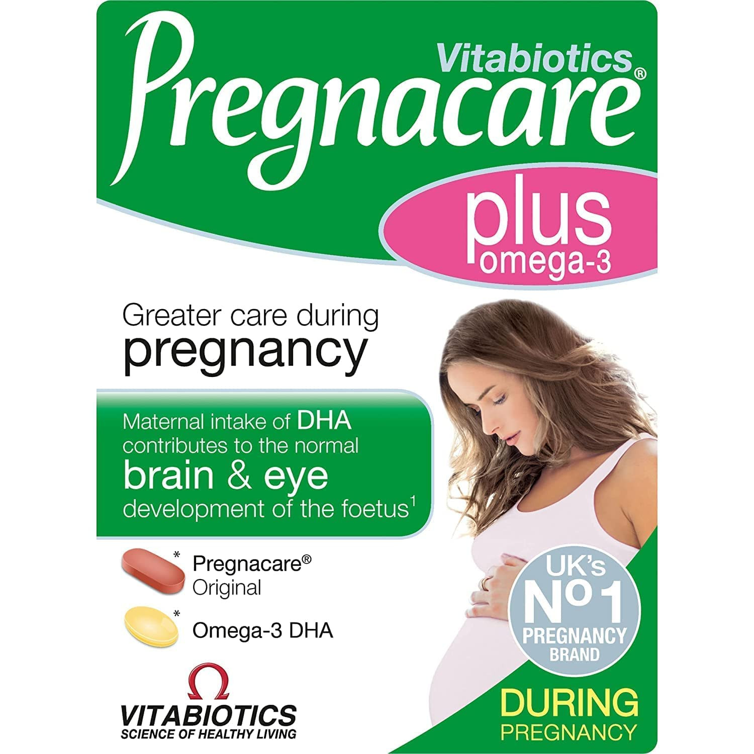 Pregnacare Plus Omega-3 - Bổ sung vitamin và khoáng chất thiết yếu cho mẹ bầu