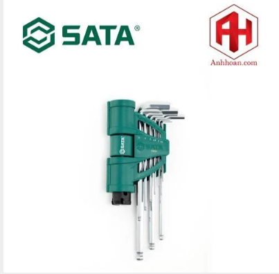 Bộ lục giác bi hình chữ L SATA 1 bộ 9 cái 09124