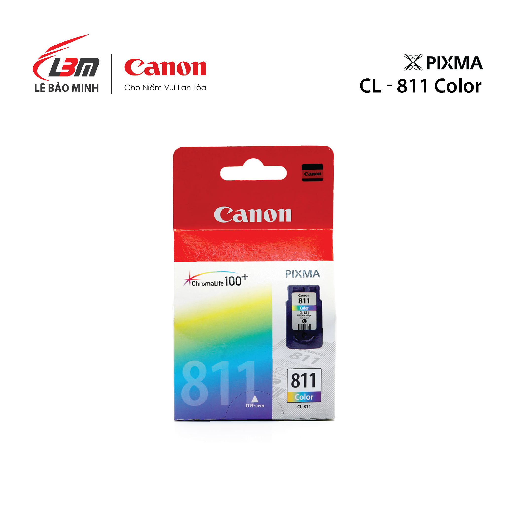 Mực in màu Canon CL-811 - Hàng chính hãng Lê Bảo Minh