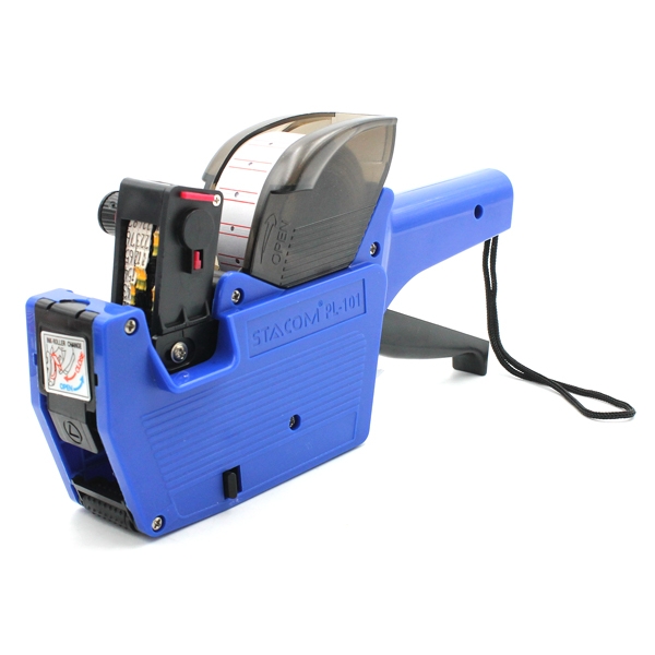 Máy bấm giá stacom pl-101 - màu xanh