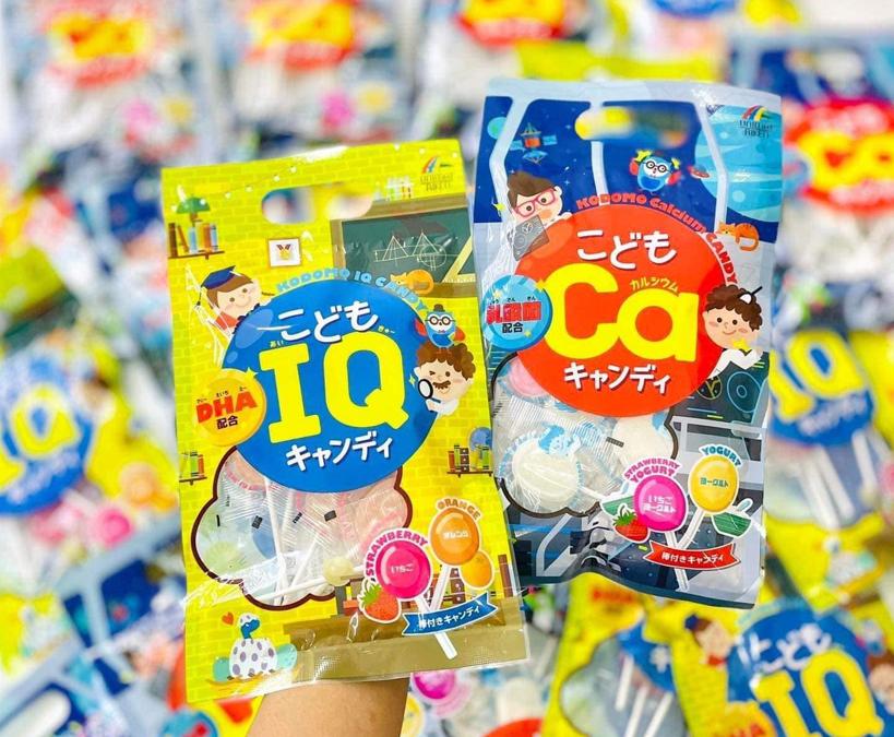 Kẹo mút kodomo iq và ca nhật bản bổ sung dha
