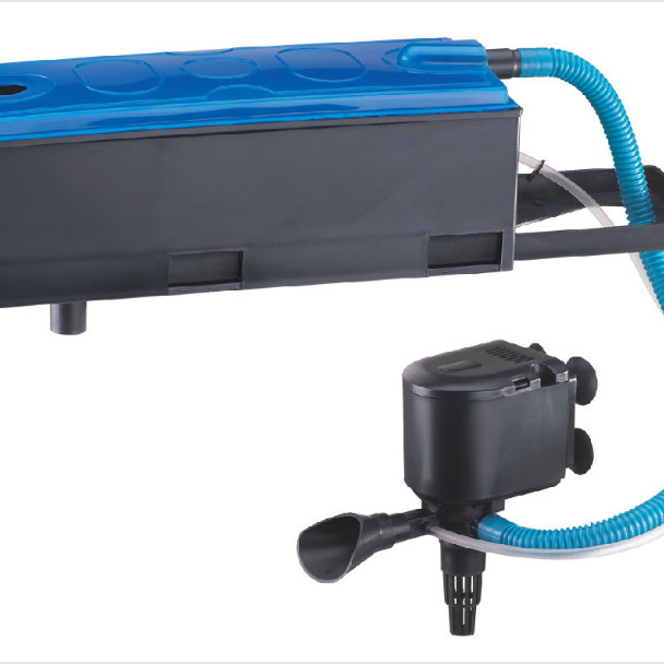 Máy lọc nước bể cá cảnh vS-9800, lọc máng bơm chìm