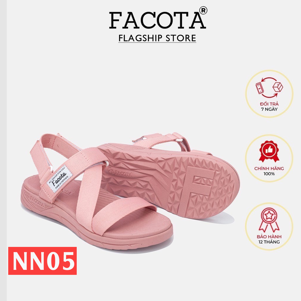 Giày Sandal Unisex thể thao Facota NN05
