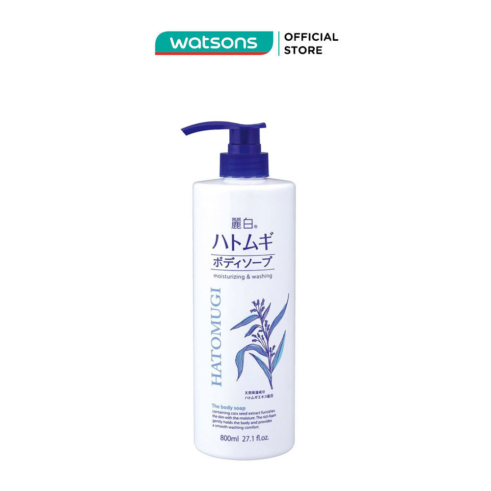 Sữa Tắm Reihaku Hatomugi Body Soap Làm Sáng Da 800ml