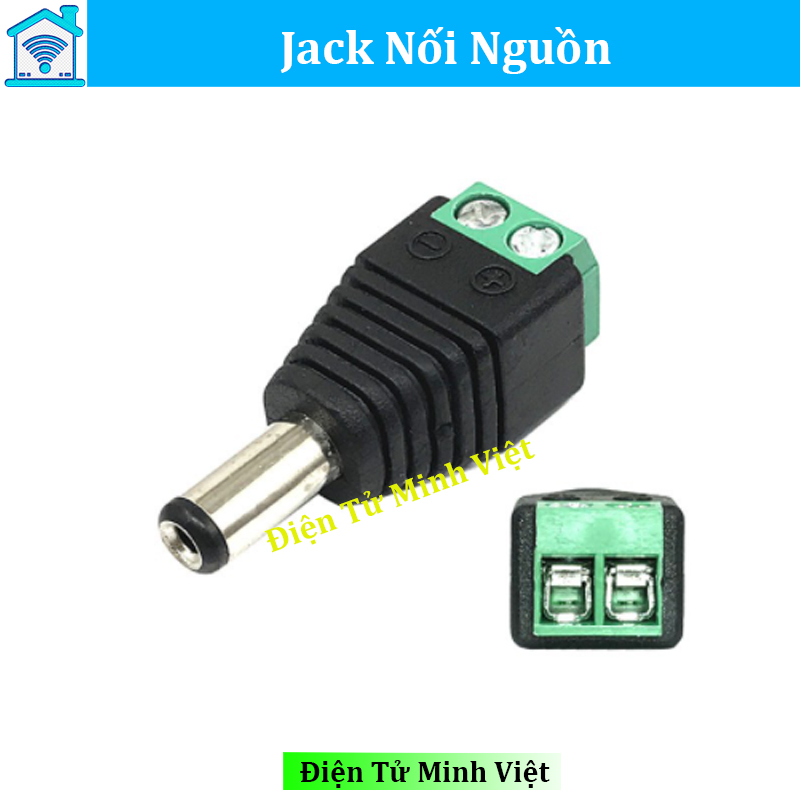 Combo 3 jack nối nguồn 5.5*2.1 - đực