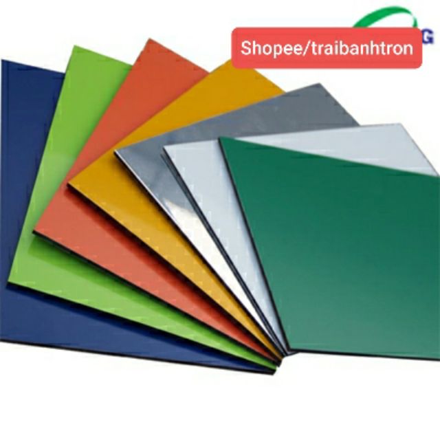 Tấm alu 3 ly khổ A4 21x30 (làm mô hình, hộp quà, trang trí, ốp tường, dán decal tranh ảnh, cắt chữ....)