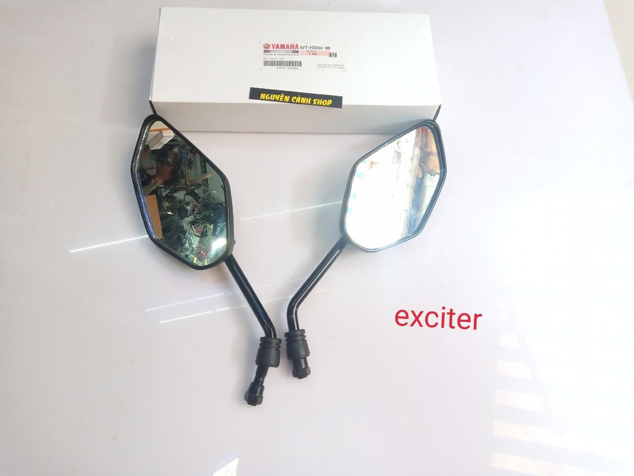 [HCM]kiếng chiếu hậu xe exciter zin