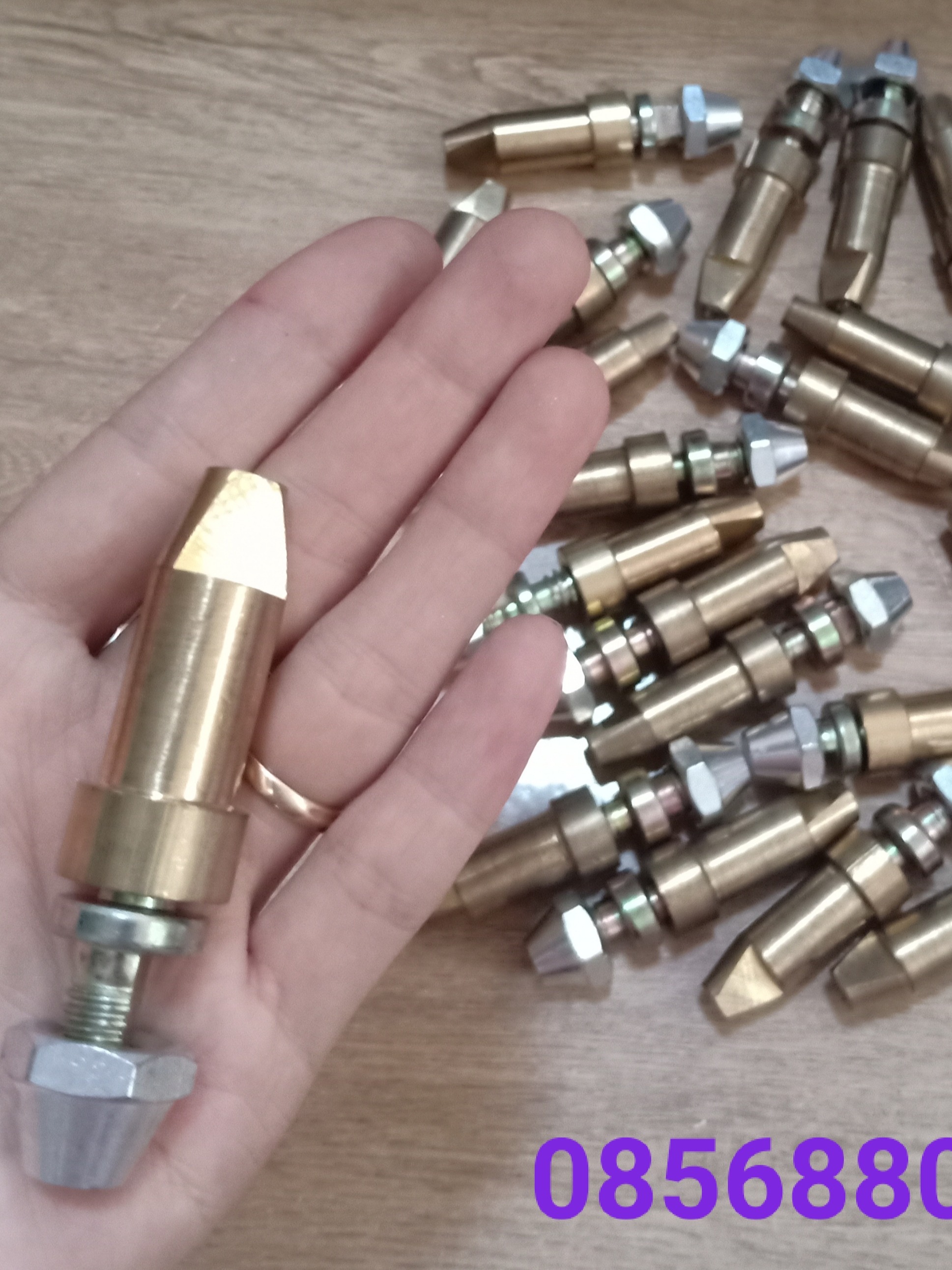 Phụ kiện nồi áp suất- Trục đồng nồi áp suất ga 2 tay cầm