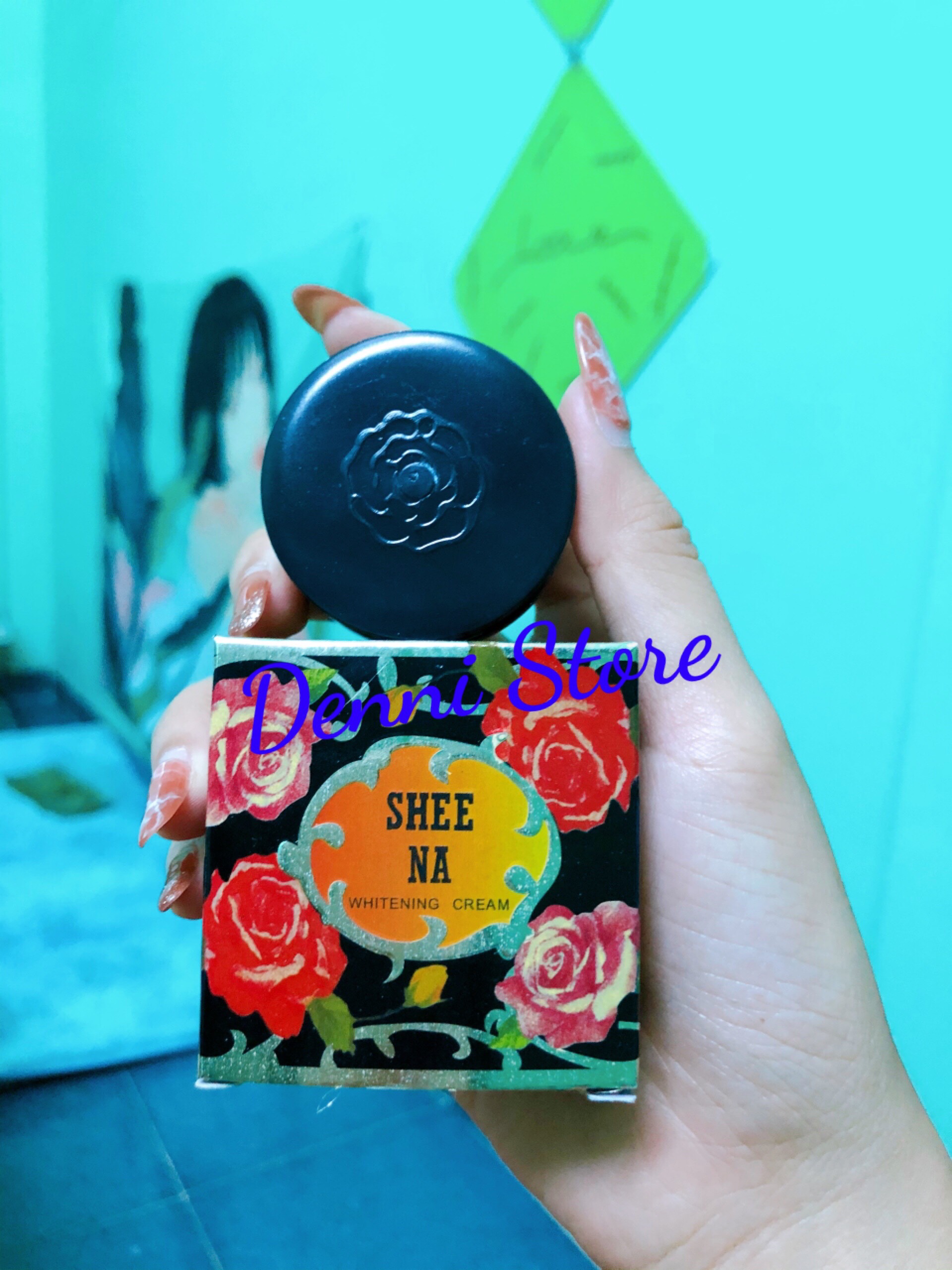 Lẻ hủ kem bông hồng đen hàng chuẩn 5gr (kem SheeNa)