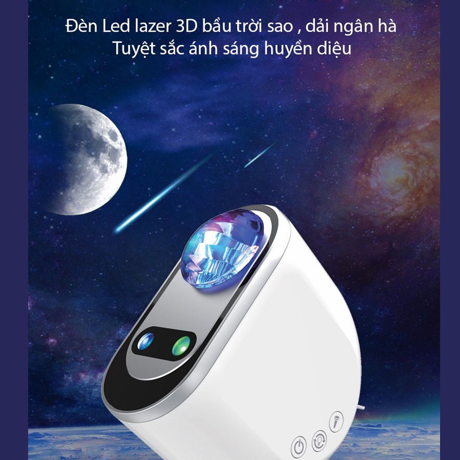 Đèn led dải ngân hà tích hợp loa bluetooth cảm ứng theo nhạc cực chất,có điều khiển remote