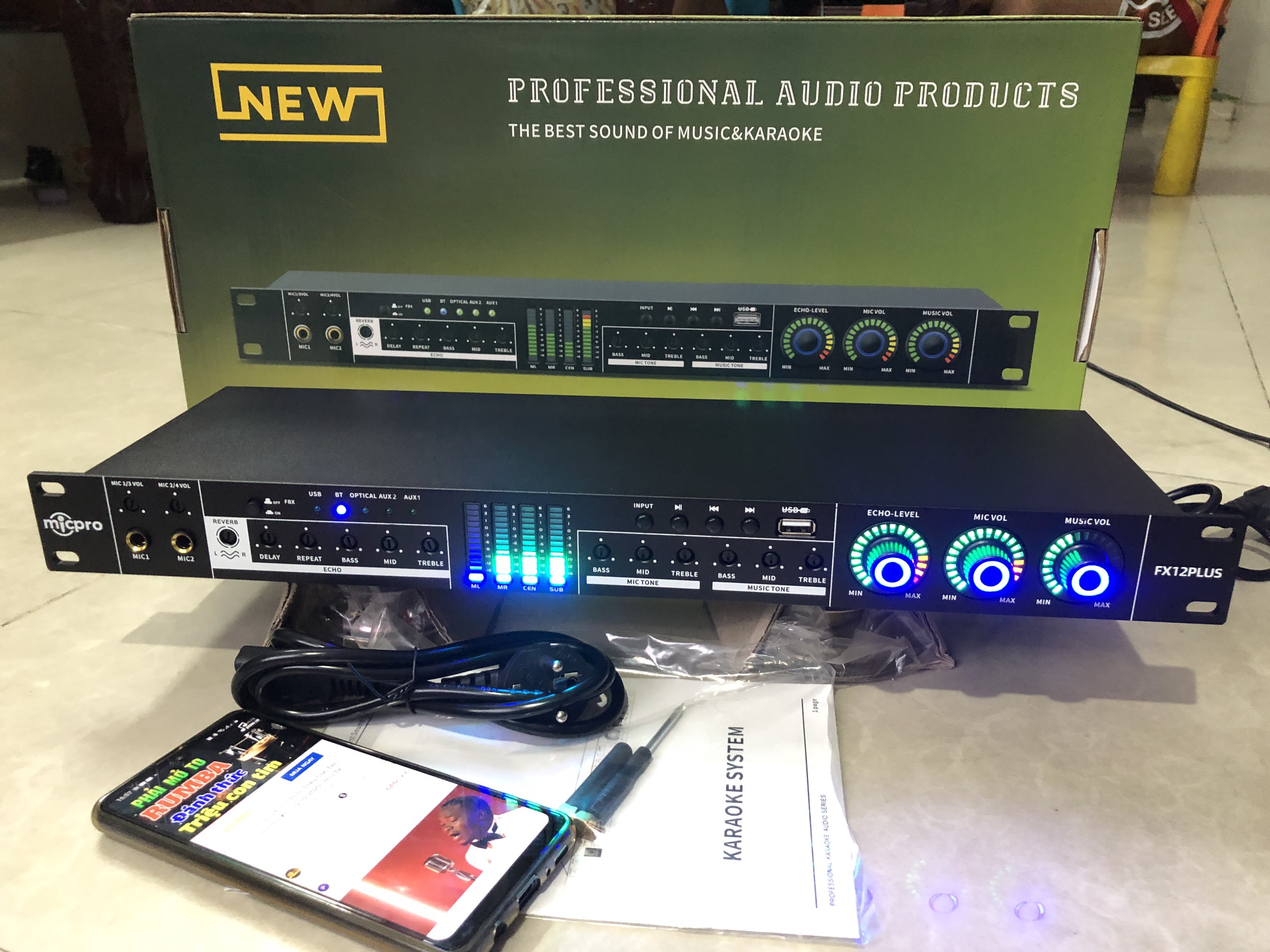 Vang Cơ Micpro FX12Plus NK Chình hãng