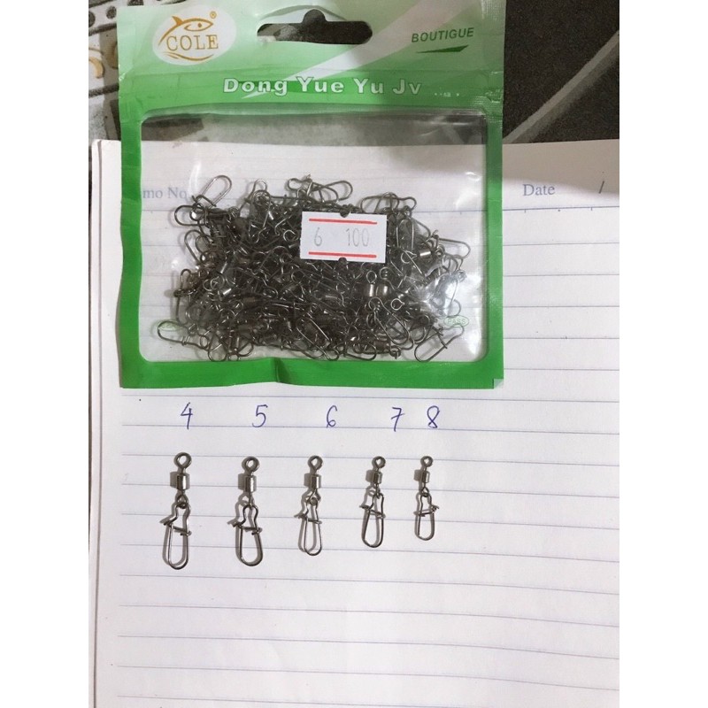 Combo 15 khoá U lure - khoá câu lure