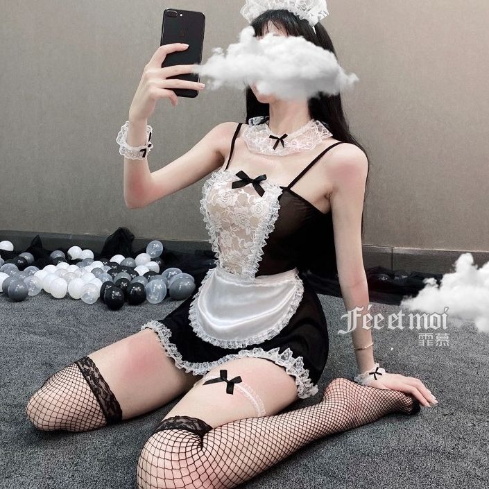 Đồ ngủ cosplay sexy hầu gái , bộ costume nàng hầu quyến rũ