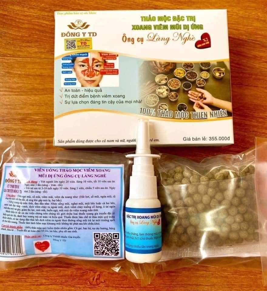 Viêm xoang-viêm mũi dị ứng ông cụ lang nghè