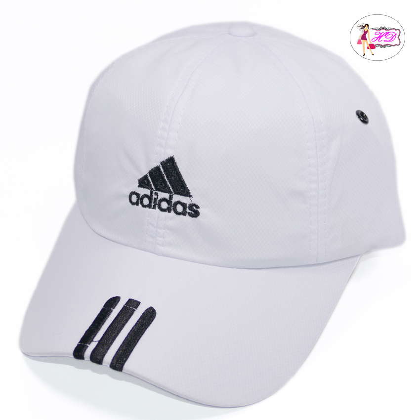 [HCM]Mũ lưỡi trai nam nữ thời trang giá rẻ A.D.I.D.A.S 3 sọc vải kaki bền đẹp dễ dàng tăng giảm size đầu