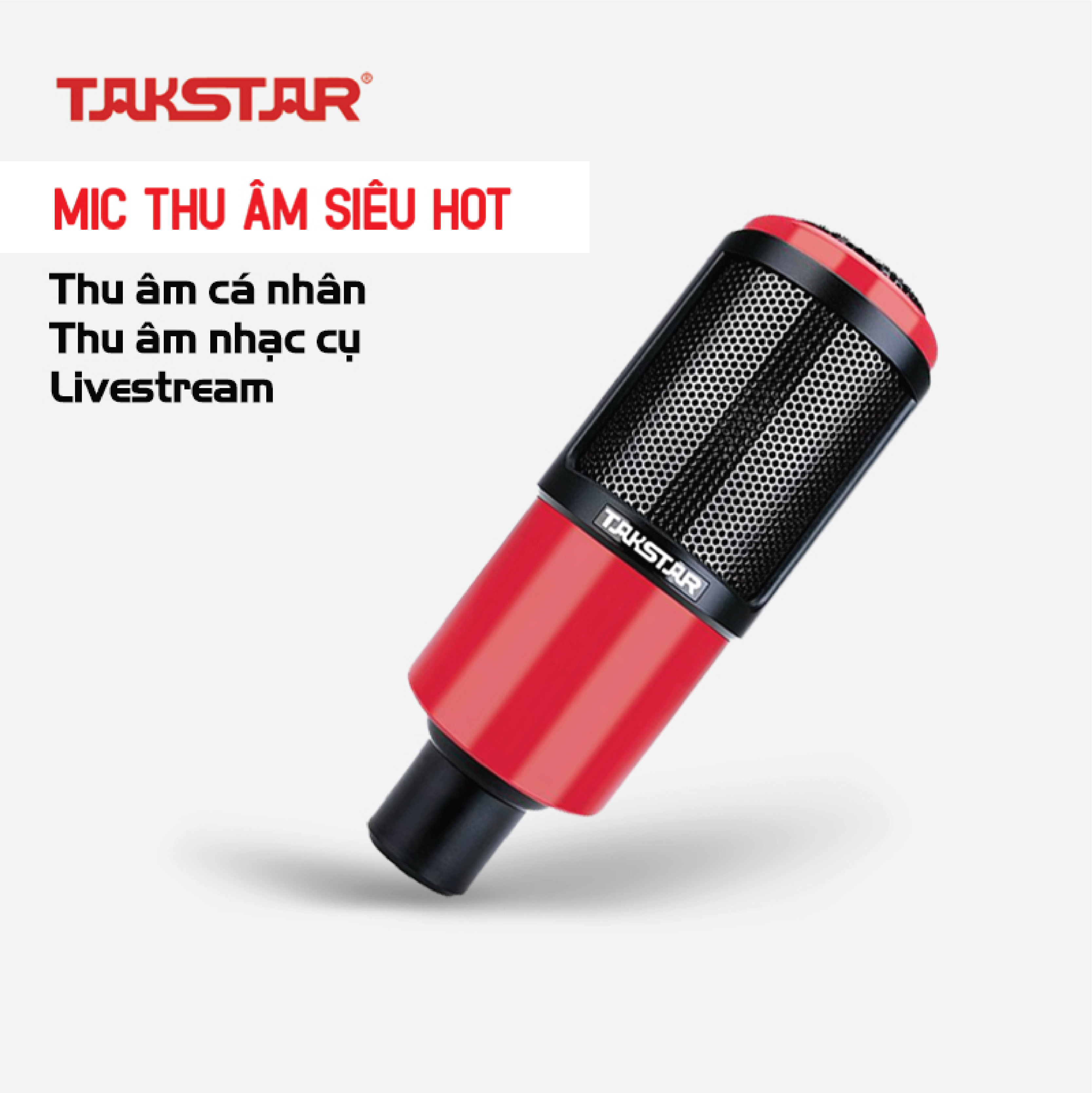 Mic thu &acirc;m chuy&ecirc;n nghiệp Takstar PC-K320- chuy&ecirc;n d&ugrave;ng cho h&aacute;t livestream karaoke online/BẢO H&Agrave;NH 12 TH&Aacute;NG