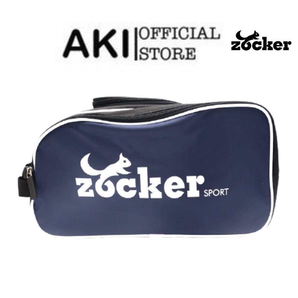 Túi đựng giày đá bóng Zocker Xanh Navy, phụ kiện thể thao balo unisex thời trang chính hãng cao cấp - TZ004