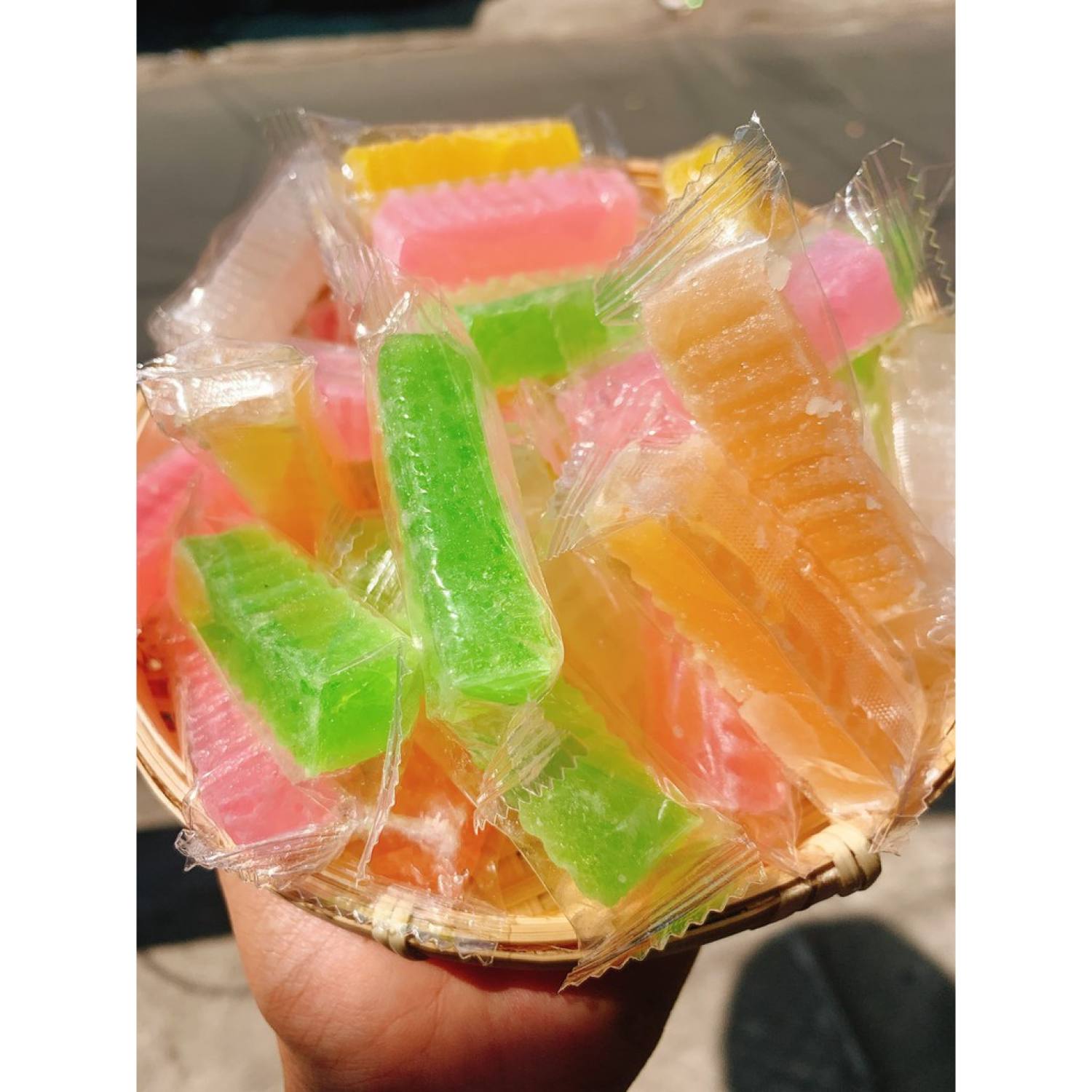 Mứt Rau Câu Dẻo Trái Cây 500g