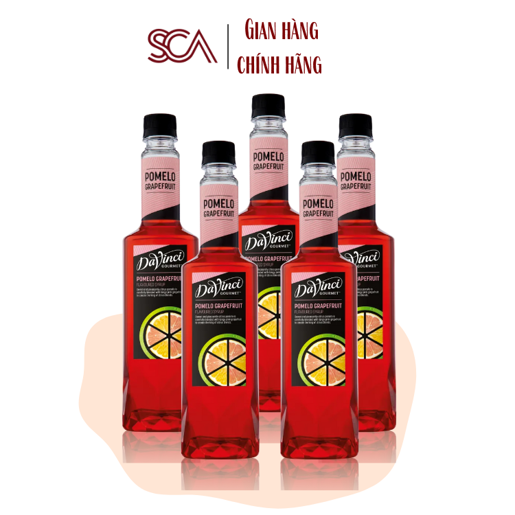 Syrup Bưởi Hồng Davinci Chai 750ml