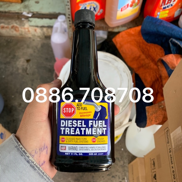 Súc béc dầu stop diesel fuel treatment 325ml