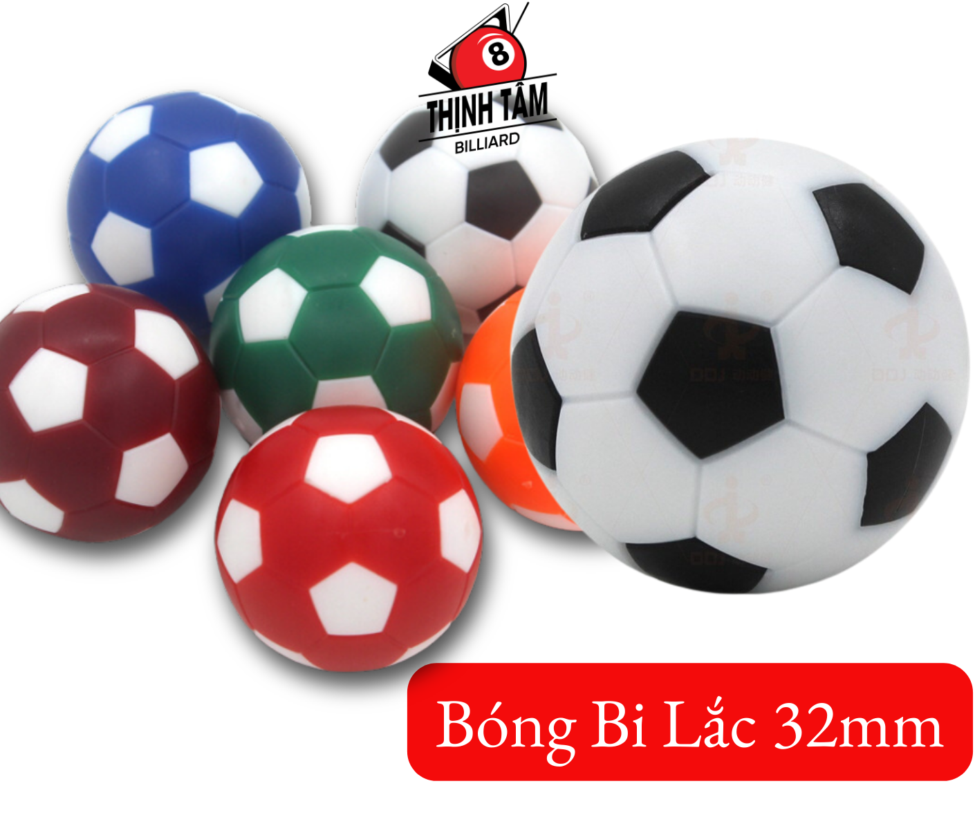  THỊNH TÂM  Banh Bóng Bi Lắc 32mm Cao Cấp Nảy Banh   1 Bóng Bi Lắc A 32mm   