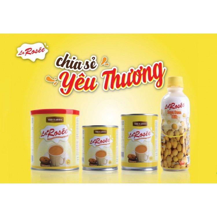 Sữa đặc larosée nguyên kem sánh mịn 380g/ 500g/ 1kg - giftlife