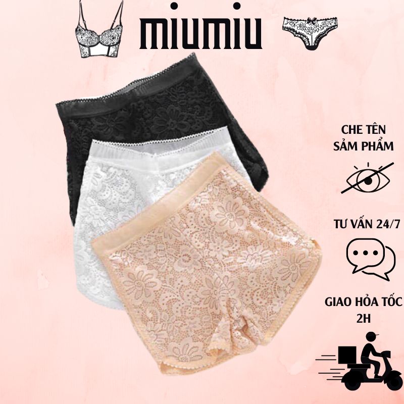 Quần đùi ren mặc trong váy quần lót nữ mặc trong 019