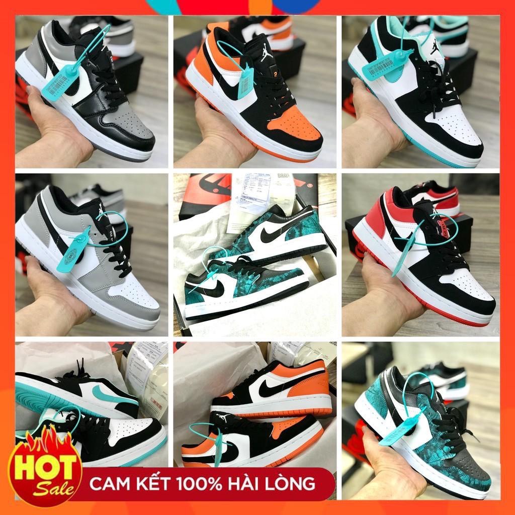 Giày bóng rổ JD1 low hàng đẹp có bill, Giày sneaker nam nữ