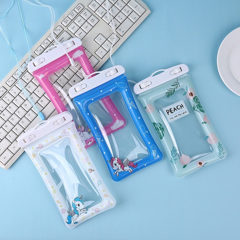 Túi Điện Thoại Chống Nước Dạng Phao - 2 mặt trong