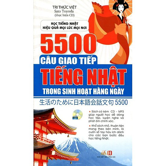 Sách - 5500 câu giao tiếp tiếng nhật thông dụng