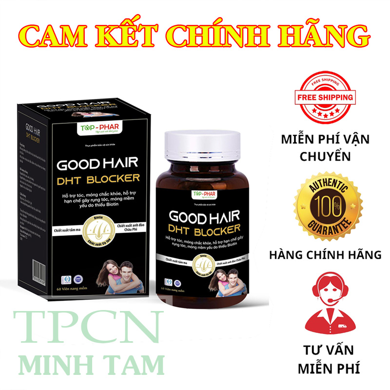 DHT Blocker Good Hair Chống DHT - Hỗ trợ mọc tóc  - Ngăn rụng tóc