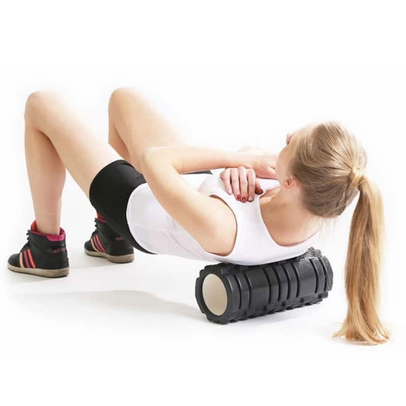 Con lăn massage phục hồi cơ foam roller tập gym yoga