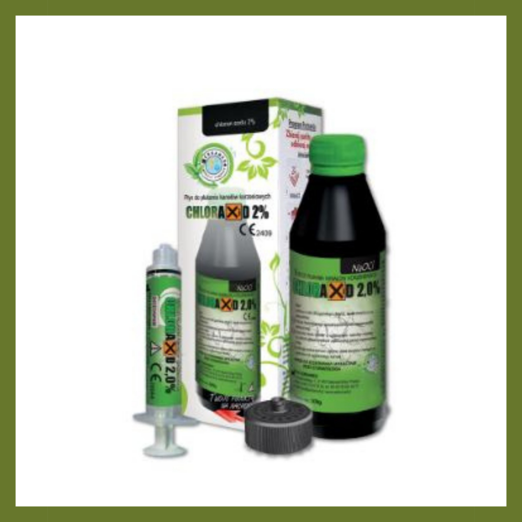 Dung dịch bơm rửa tủy Chloraxid NaOCl 2%